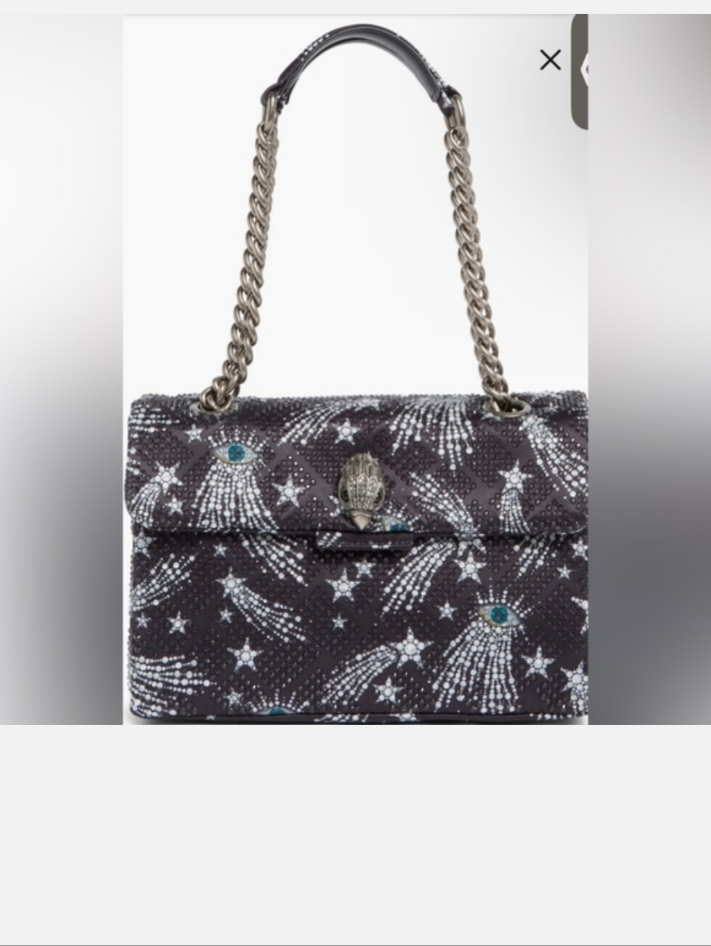 Kurt Geiger London Mini Kensington Shooting Eye Crossbody Bag Nwt